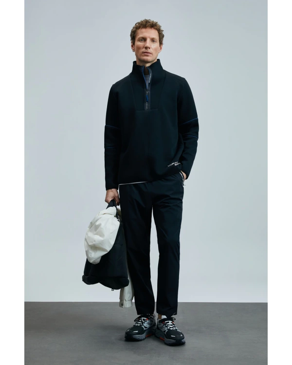 Lufian First Erkek Siyah Pantolon 111050039