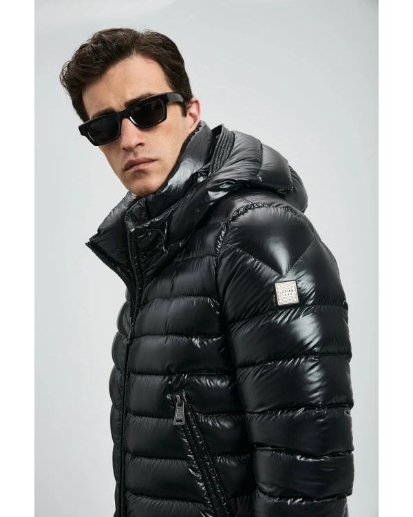 Lufian Gabriel Kaz Tüyü Erkek Siyah Mont 112120246