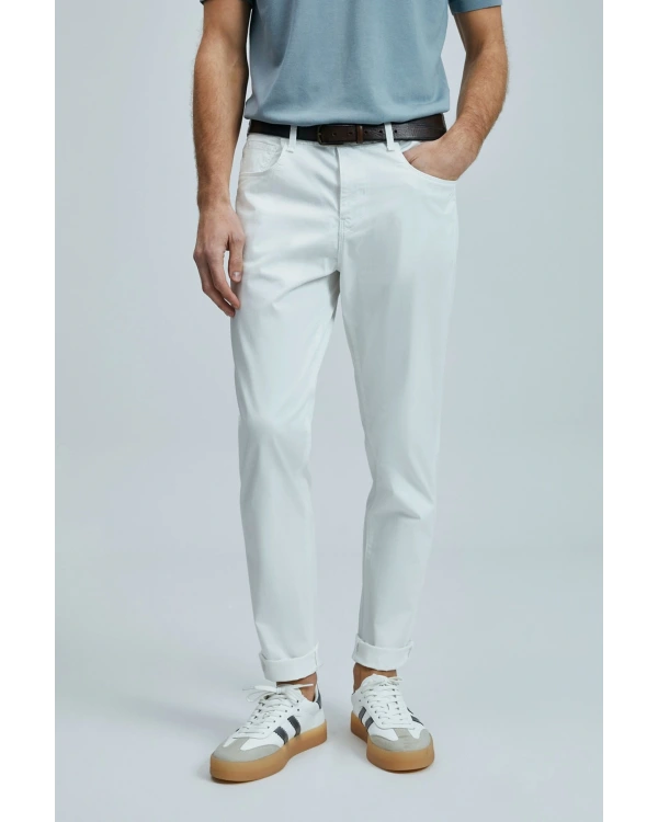 Lufian Helt Erkek Beyaz Pantolon 111190347