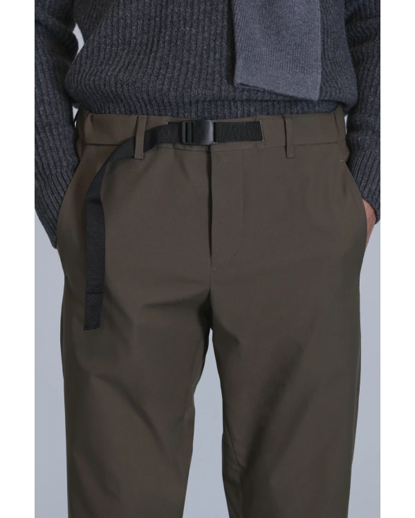 Lufian Erkek Hidden Chino Slim Fit Yeşil Pantolon 112190326