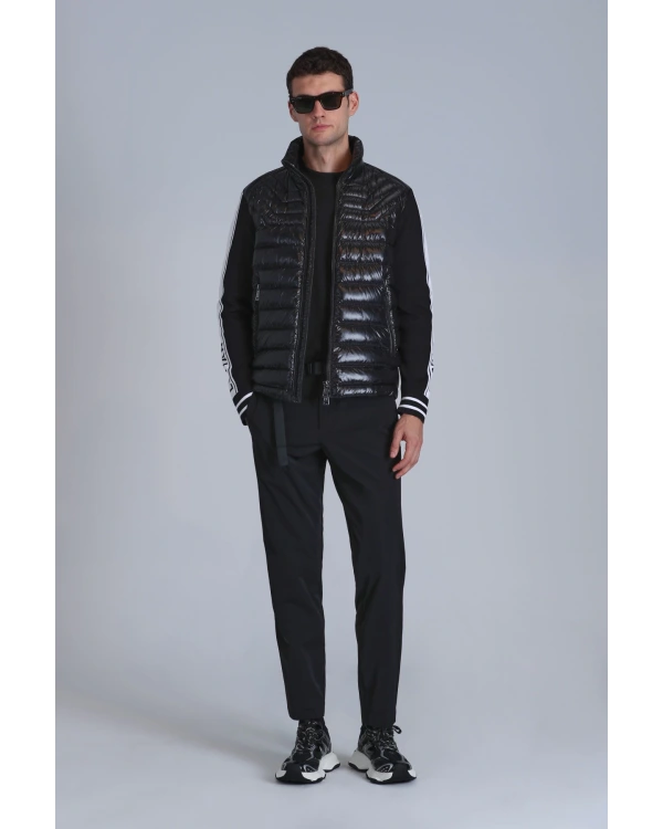 Lufian Erkek Hidden Chino Slim Fit Siyah Pantolon 112190326