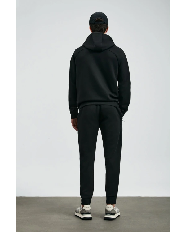 Lufian İce Erkek Siyah Eşofman Üstü 112050079