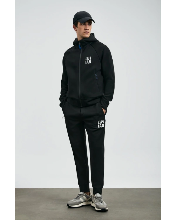 Lufian İce Erkek Siyah Eşofman Üstü 112050079
