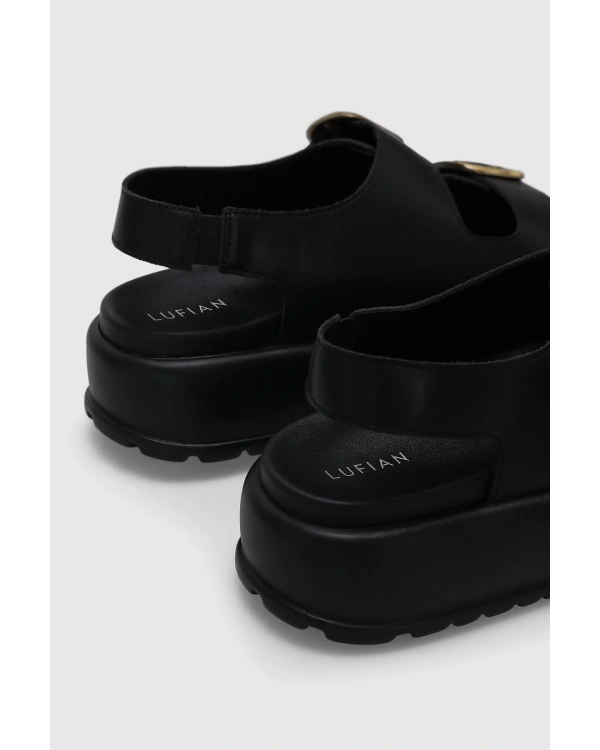 Lufian Isla Kadın Siyah Sandalet 121230045