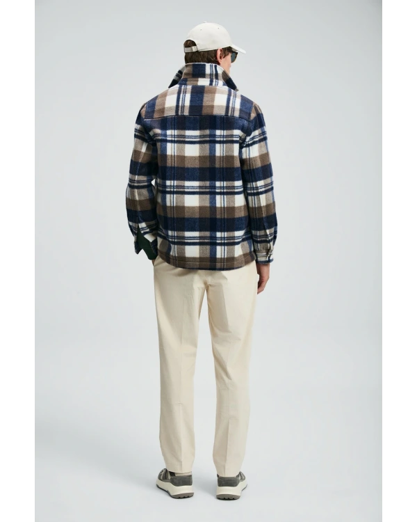 Lufian Erkek Joseph Basic Regular Fit Kahverengi Gömlek 112010675