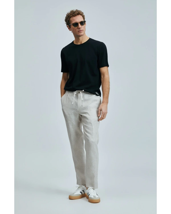 Lufian Erkek Junya Basic Siyah T-Shirt 111020259