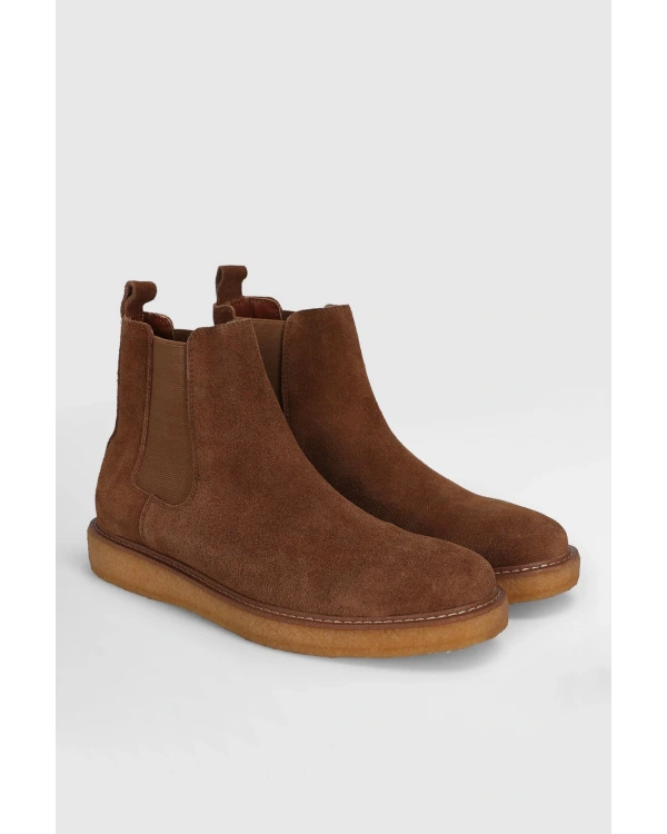 Lufian Justin Erkek Deri Camel Bot 112230248