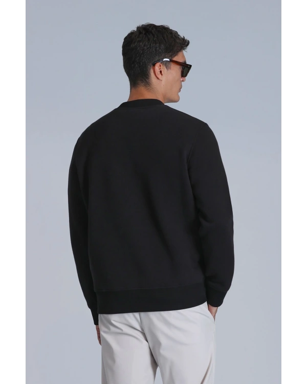 Lufian Loved Erkek Siyah Sweatshirt 112030137