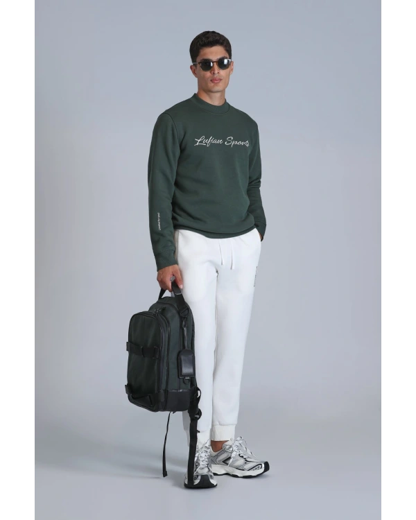 Lufian Loved Erkek Yeşil Sweatshirt 112030137