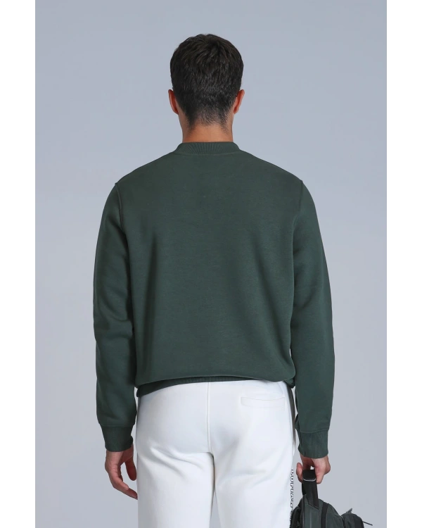 Lufian Loved Erkek Yeşil Sweatshirt 112030137