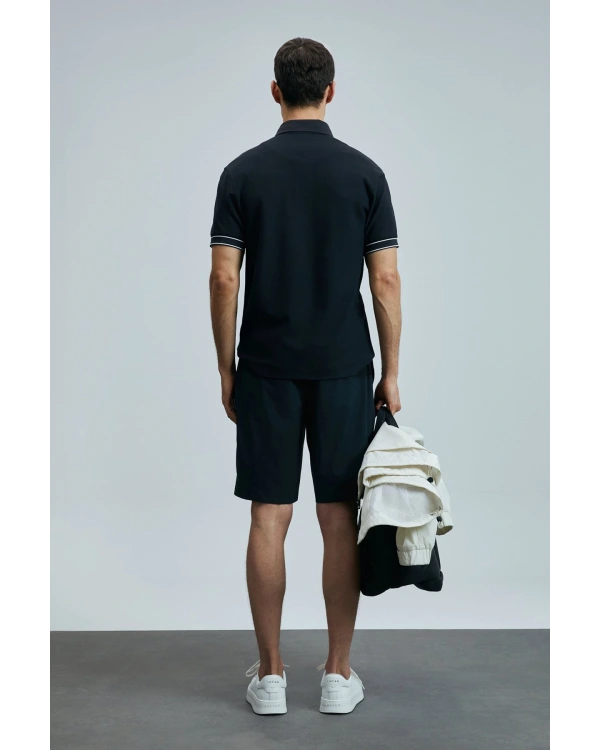 Lufian Luus Erkek Siyah Spor Şort 111210080