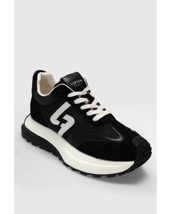 Lufian Kadın Marta Siyah Sneaker Ayakkabı 121230032