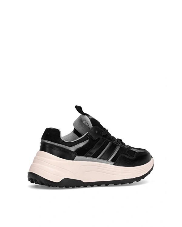 Lufian Martina Kadın Siyah Sneaker Ayakkabı 122230033
