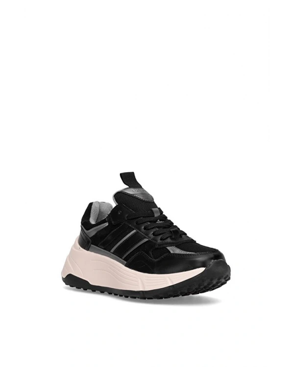 Lufian Martina Kadın Siyah Sneaker Ayakkabı 122230033