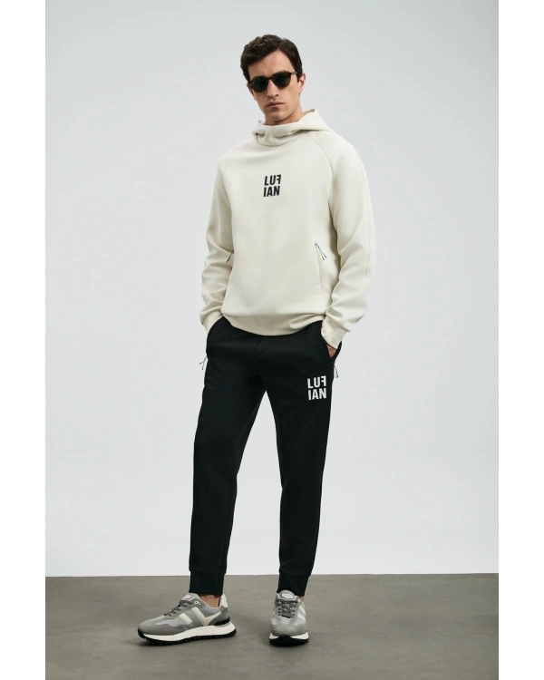 Lufian Mata Erkek Siyah Eşofman Altı 112050077