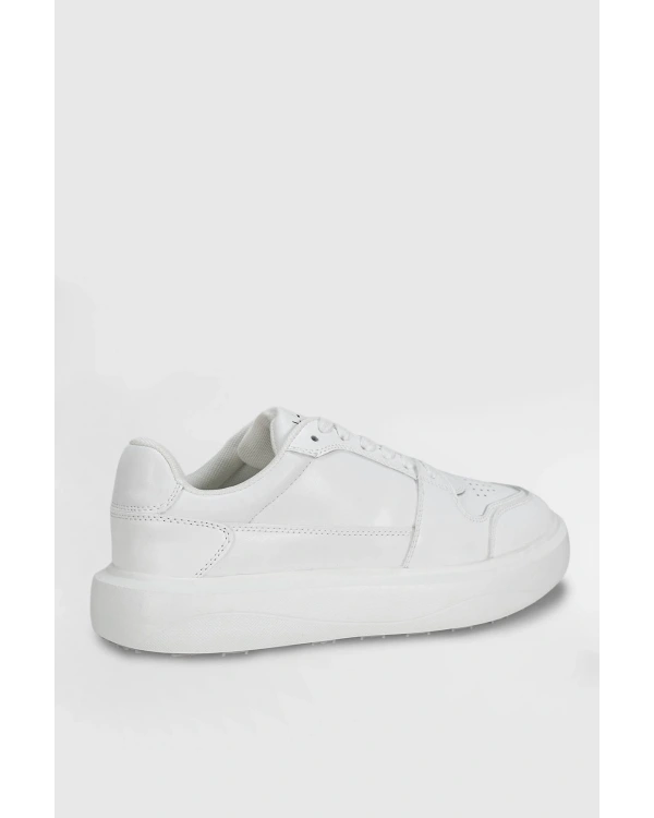 Lufian Mateas Erkek Beyaz Deri Sneaker 112230251