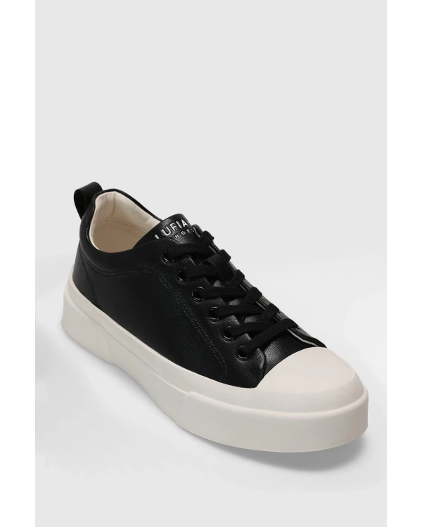 Lufian Mia Kadın Deri Siyah Sneaker 122230055
