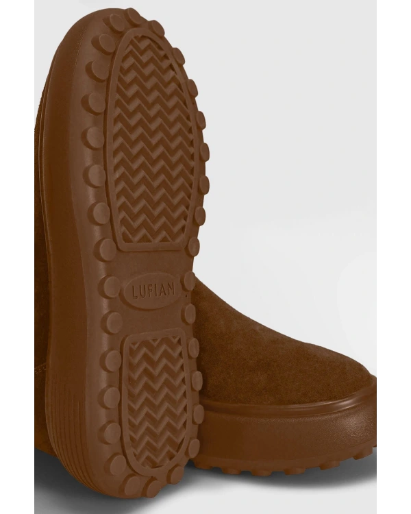 Lufian Monica Kadın Camel Deri Bot 122230048