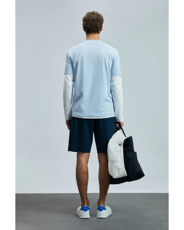 Lufian Erkek Moon Lacivert Şort Eşofman 11105004