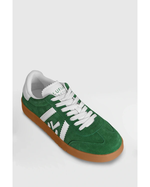 Lufian Erkek Nelson Yeşil Sneaker Ayakkabı 112230208