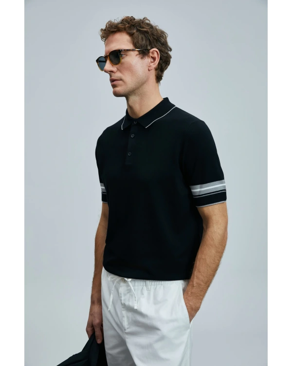 Lufian Erkek Noah Siyah T-Shirt 111090112