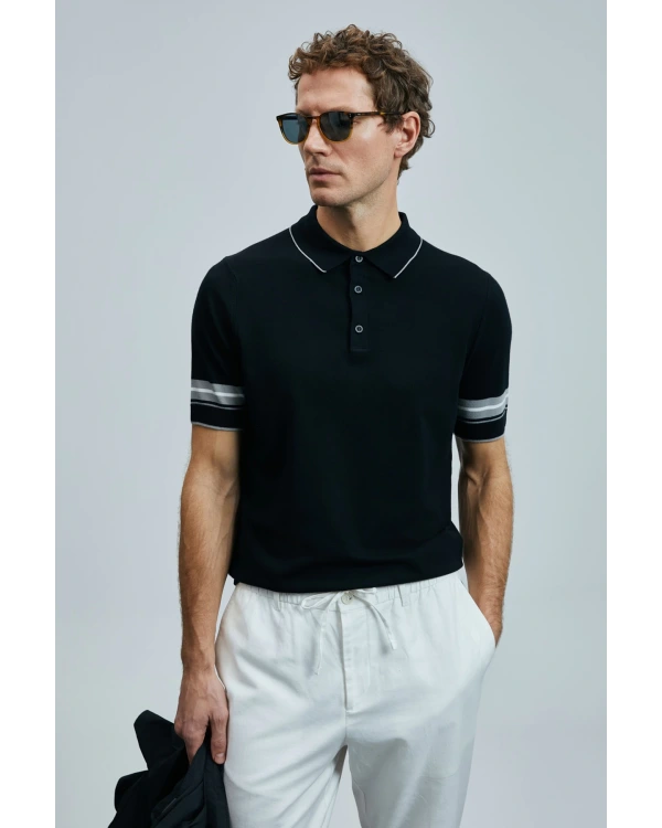 Lufian Erkek Noah Siyah T-Shirt 111090112