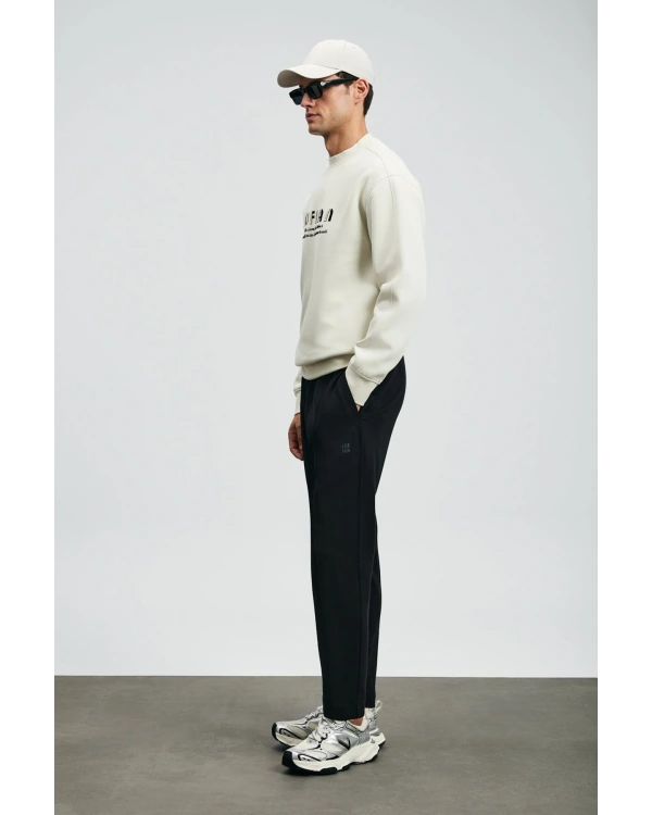 Lufian Oracle Erkek Kırık Beyaz Sweatshirt 112030178