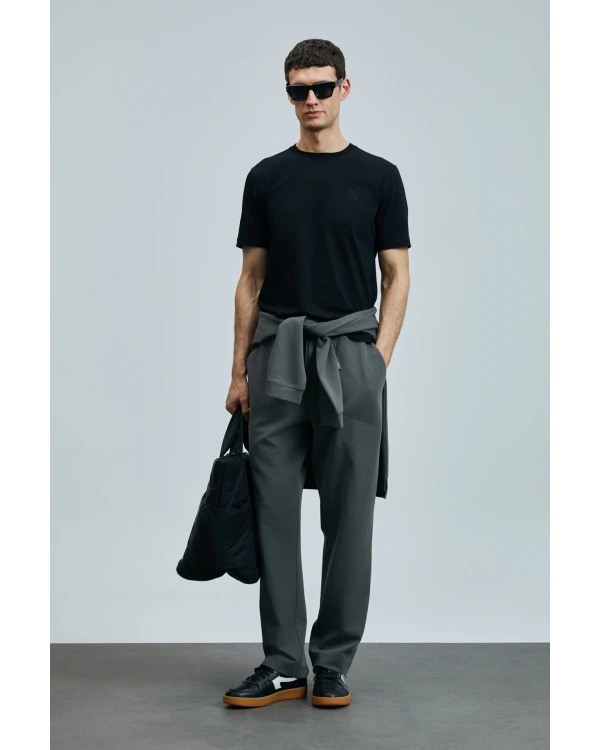 Lufian Erkek Pablo Siyah T-Shirt 111020265