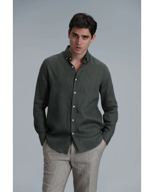 Lufian Pitaya Keten Gömlek 111010630