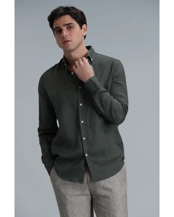 Lufian Pitaya Keten Gömlek 111010630