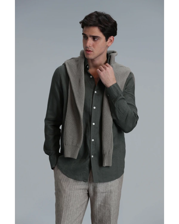 Lufian Pitaya Keten Gömlek 111010630