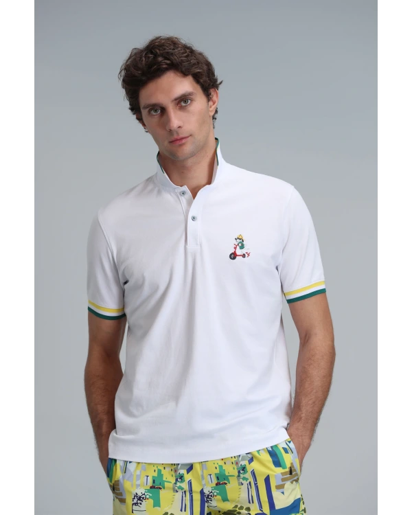 Lufian Polo Yaka Match T-Shirt 111040183