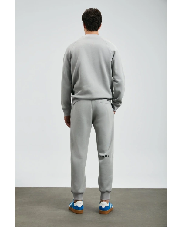 Lufian Sigma Erkek Açık Gri Sweatshirt 112030186