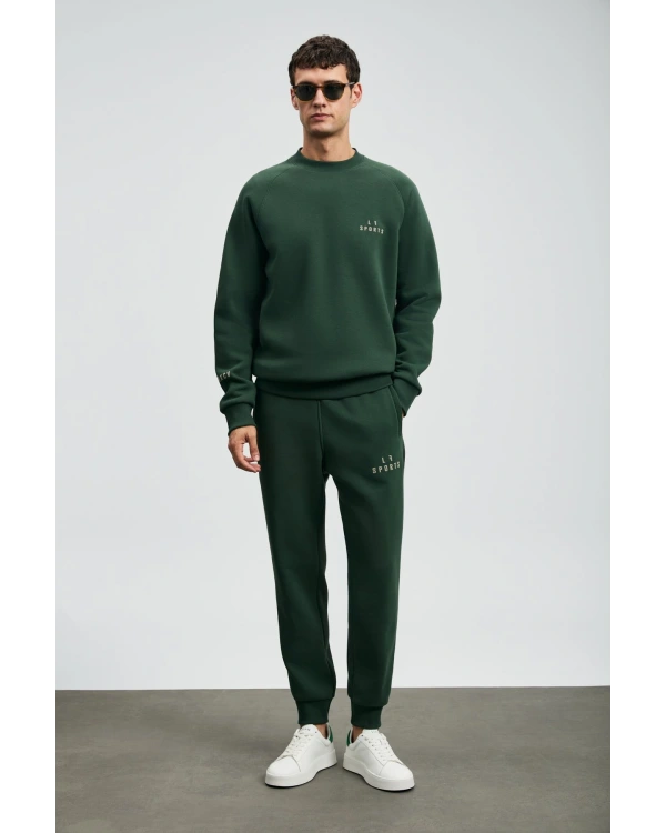 Lufian Sigma Erkek Çimen Yeşili Sweatshirt 112030186