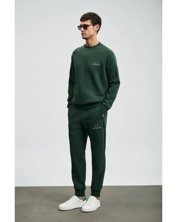 Lufian Sigma Erkek Çimen Yeşili Sweatshirt 112030186