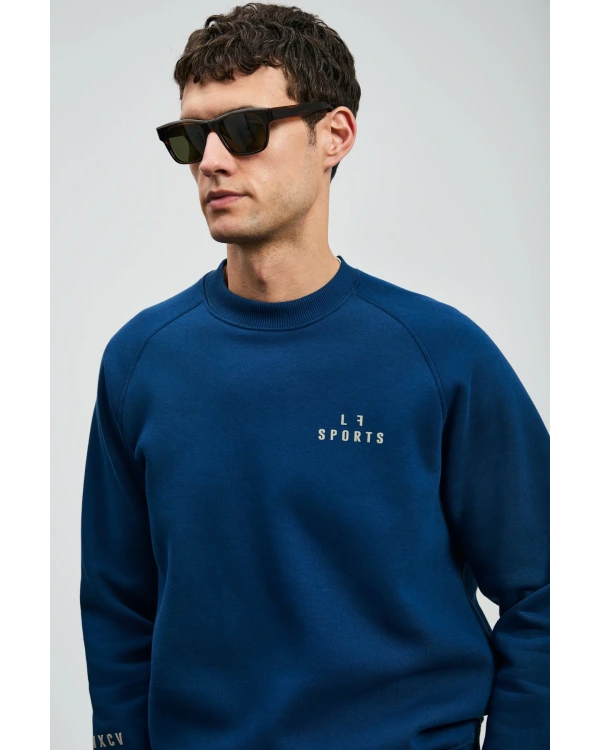 Lufian Erkek Sigma Saks Mavisi Sweatshirt 112030186