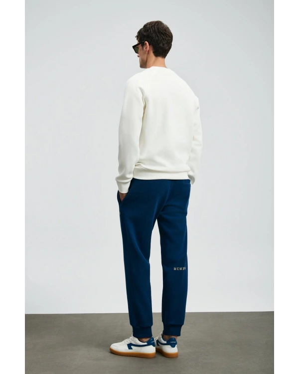 Lufian Erkek Sigma Kırık Beyaz Sweatshirt 112030186