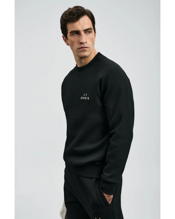 Lufian Erkek Sigma Siyah Sweatshirt 112030186