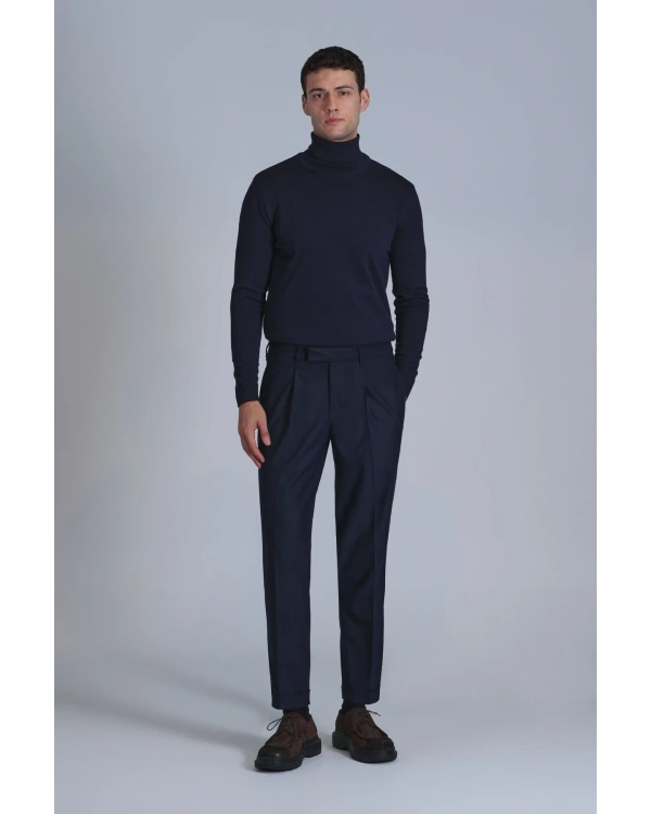 Lufian Soil Erkek Lacivert Kazak 112090126