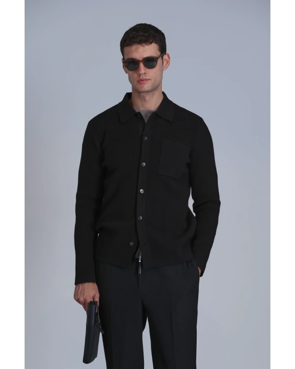 Lufian Soild Hırka 112100057