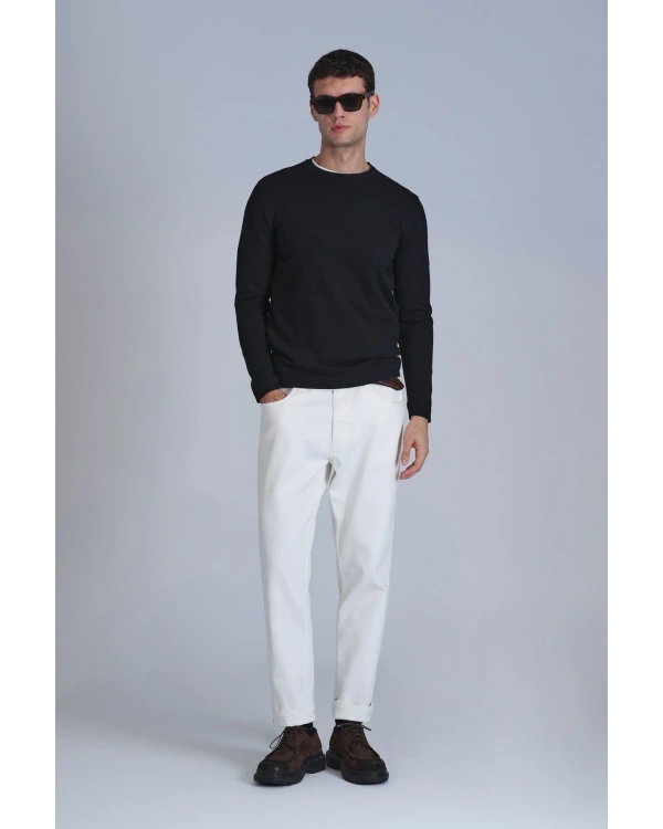 lufian Stone Erkek Siyah Kazak 112090124