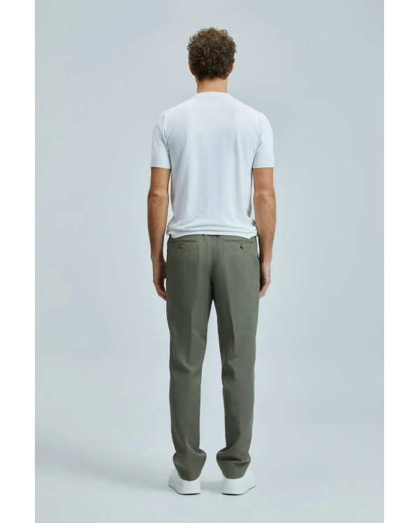 Lufian Tino Erkek Beyaz T-Shirt 111090110