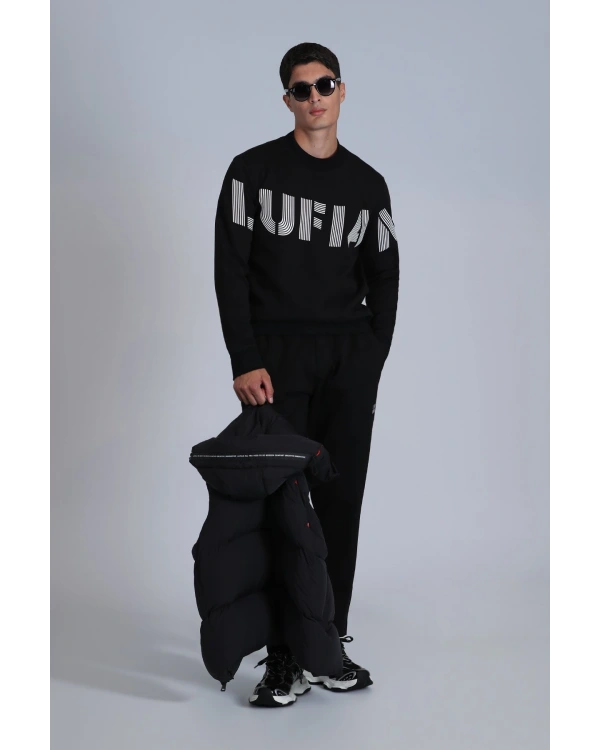 Lufian Todillo Erkek Siyah Sweatshirt 112030158