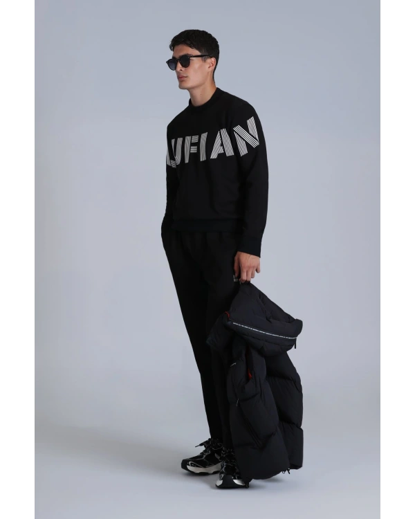 Lufian Todillo Erkek Siyah Sweatshirt 112030158