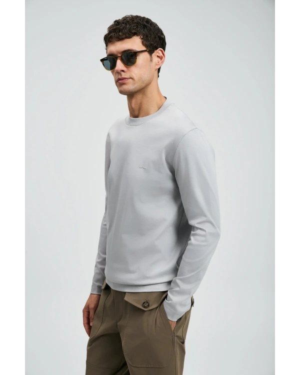 Lufian Victor Uzun Kol T-shırt 112020056