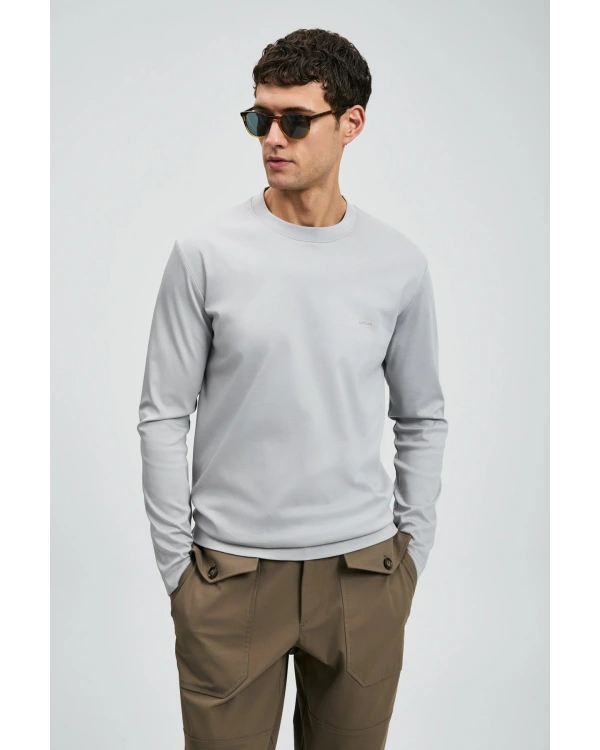 Lufian Victor Uzun Kol T-shırt 112020056