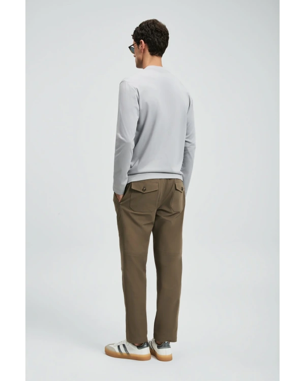 Lufian Victor Uzun Kol T-shırt 112020056