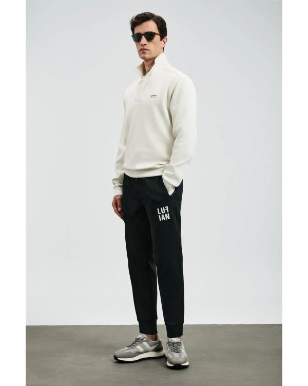 Lufian Wonder Erkek Ekru Sweatshirt 112030185