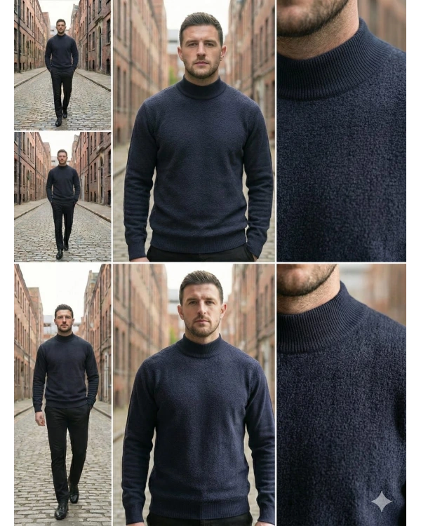 Nehir Balıkçı Yaka Triko Kazak 254100304