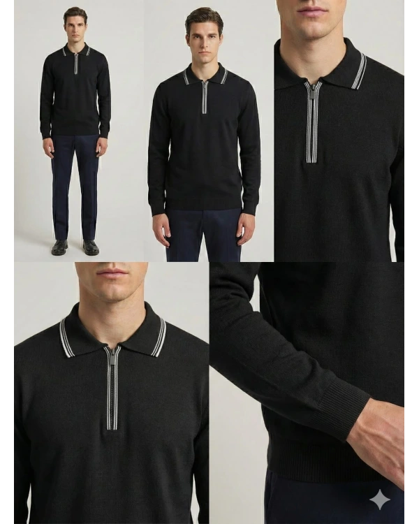 Nehir Ferm Polo Yaka Triko Kazak 254100907